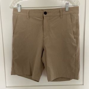 Bearbottom hybrid shorts, khaki, size 30